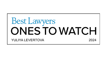 Best Lawyers Ones To Watch 2024 Yuliya Levertova